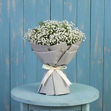 Букет цветов из:  Гипсофила #REPLACE_PRED# Дубровке Брянской области