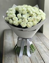 Букет 35 Белых роз #REPLACE_PRED# Дубровке Брянской области