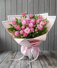 Букет Розовый кустик в Дубровке Брянской области