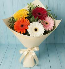 Букет цветов из:  Герберы в Дубровке Брянской области