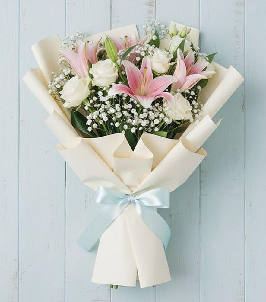 Букет цветов из: Лилии в Дубровке Брянской области