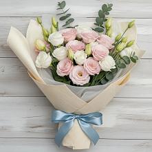 Букет цветов из:  Лизиантусы #REPLACE_PRED# Дубровке Брянской области