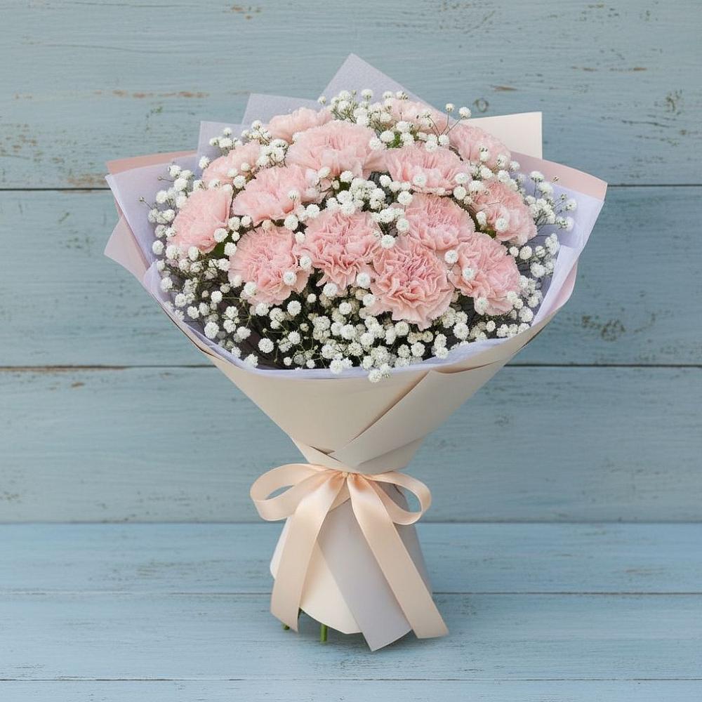 Букет цветов из: Гвоздики в Дубровке Брянской области