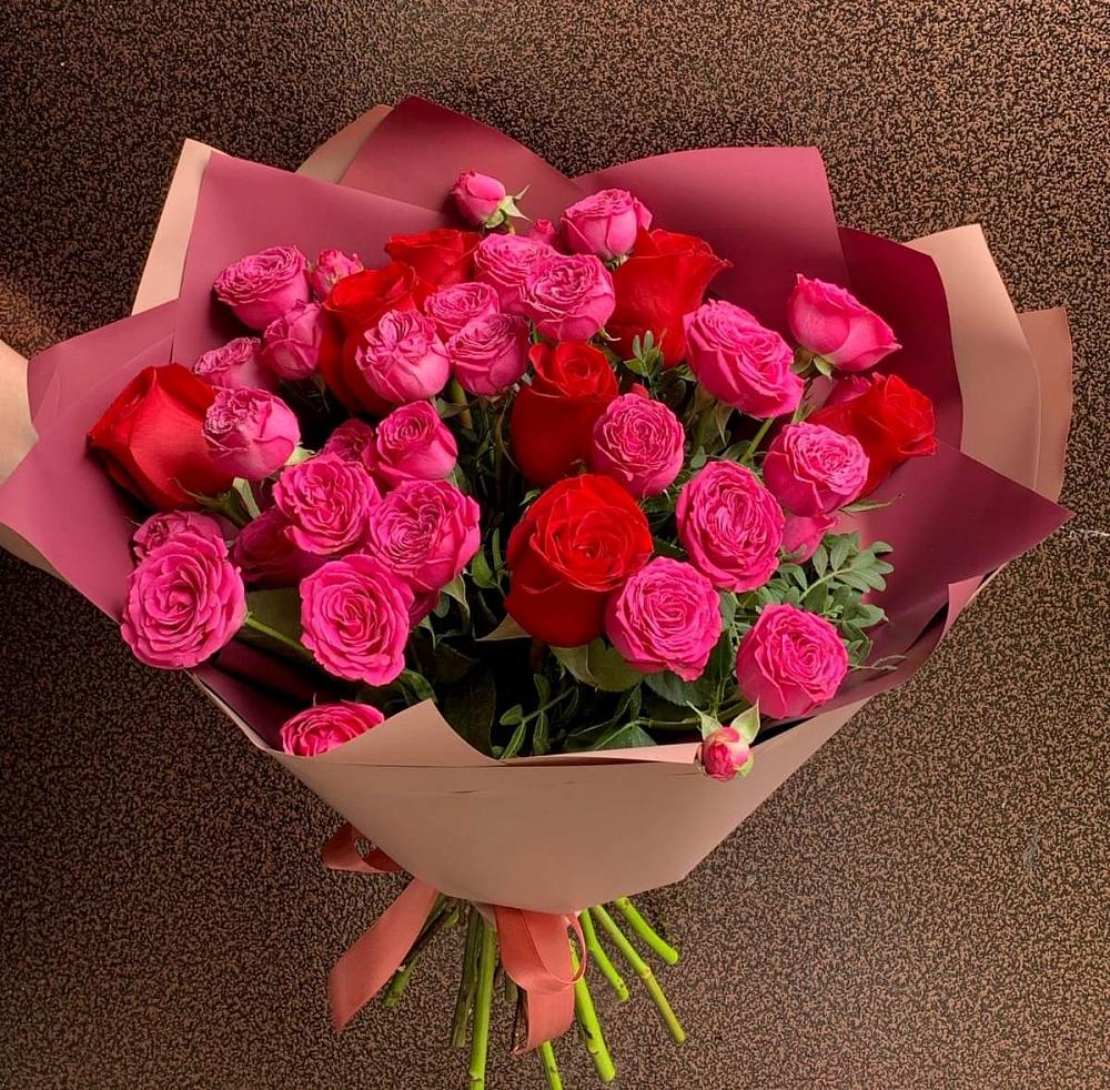 Букет В объятьях нежности в Дубровке Брянской области