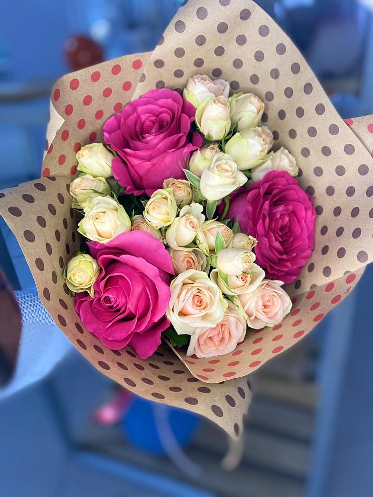 Букет цветов из: Розы в Дубровке Брянской области