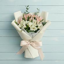 Букет цветов из:  Альстромерии в Дубровке Брянской области
