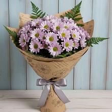 Букет цветов из:  Хризантемы в Дубровке Брянской области