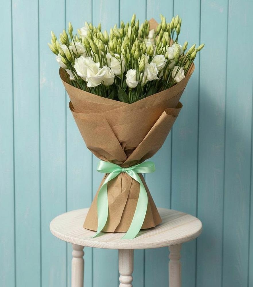 Букет цветов из: Лизиантусы в Дубровке Брянской области