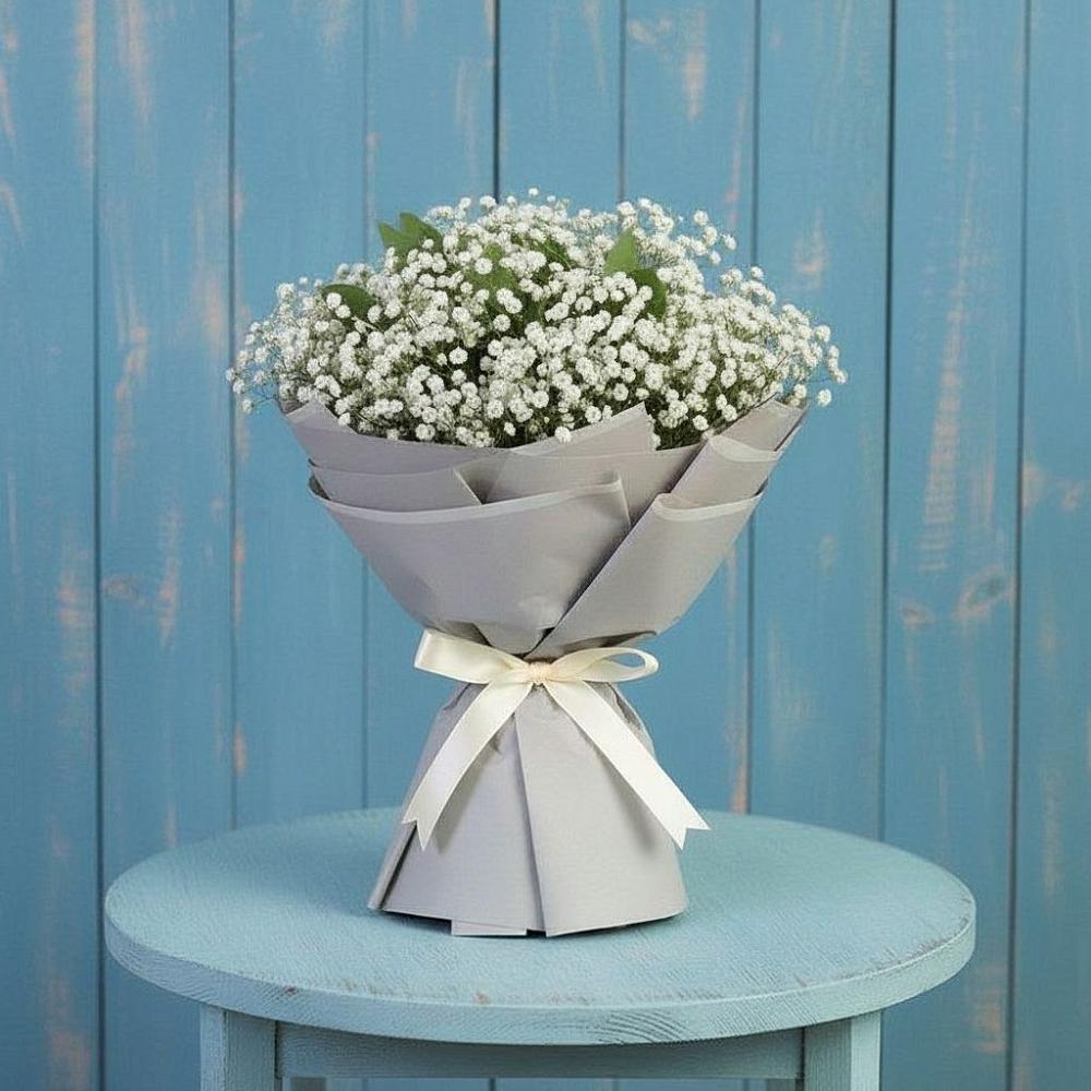 Букет цветов из: Гипсофила в Дубровке Брянской области