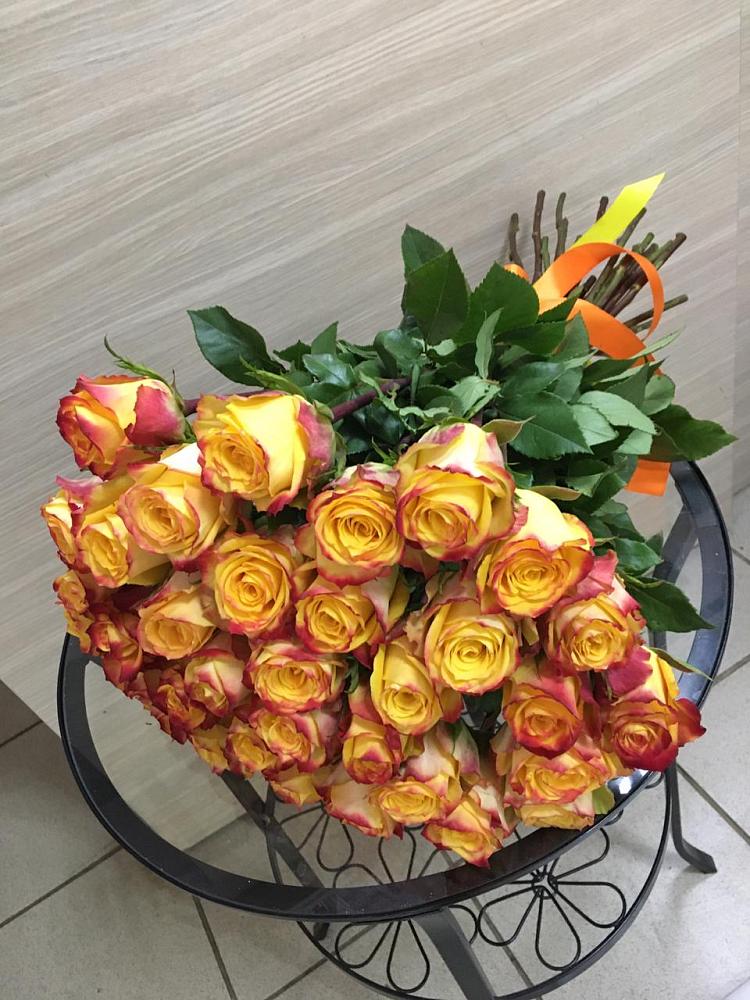 Букет Желтые розы в Дубровке Брянской области