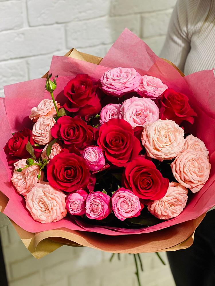 Букет цветов из: Розы в Дубровке Брянской области