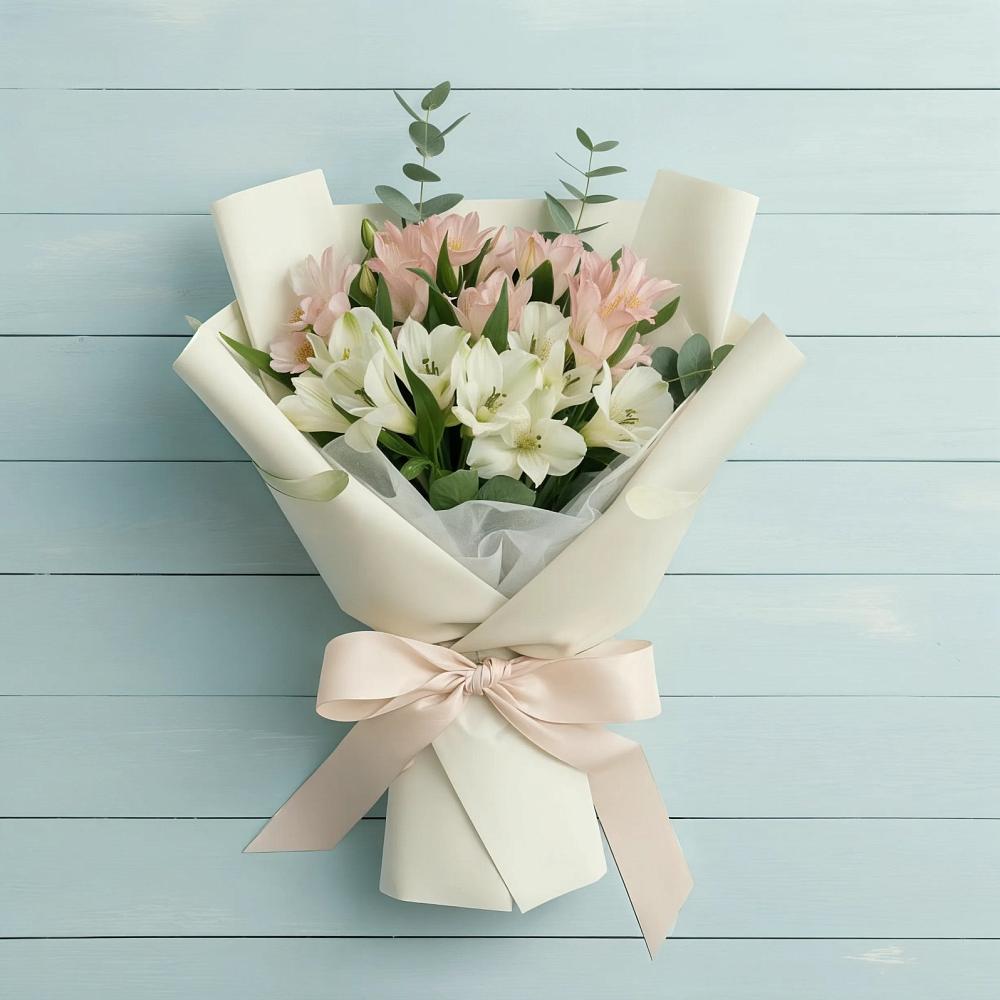 Букет цветов из: Альстромерии в Дубровке Брянской области