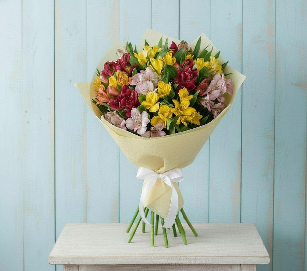 Букет цветов из: Альстромерии в Дубровке Брянской области