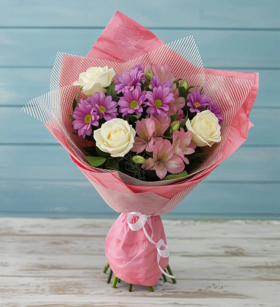 Букет цветов из: Герберы в Дубровке Брянской области