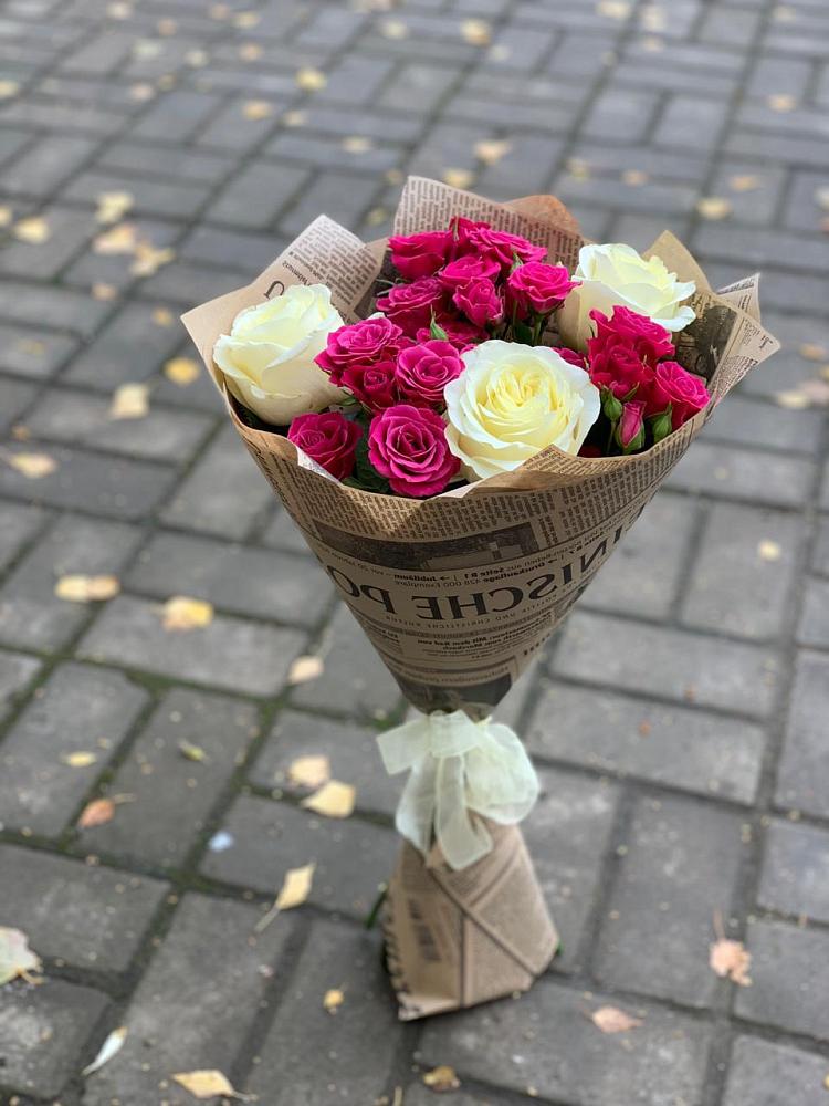 Букет цветов из: Розы в Дубровке Брянской области