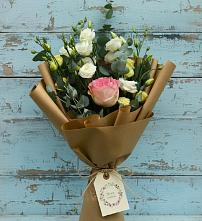Букет цветов из:  Розы и Лизиантусы #REPLACE_PRED# Дубровке Брянской области