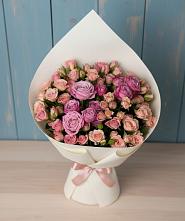 Букет цветов из:  Розы #REPLACE_PRED# Дубровке Брянской области